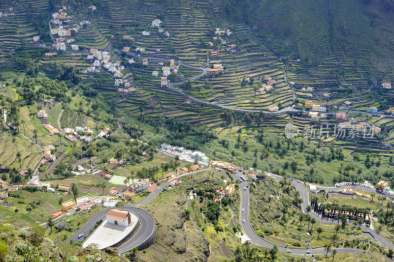 拉戈梅拉，加那利群岛(E)-Valle Gran Rey